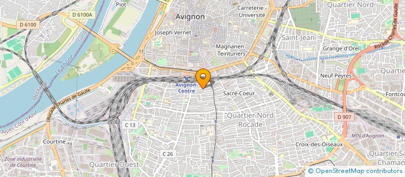 localisation de l'entreprise ART ANTERIEUR à AVIGNON