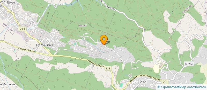 localisation de l'entreprise ART-APPLICATION  MIMET