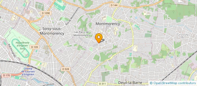 localisation de l'entreprise ART - ASSISTANCE RENOVATION TRAVAUX  MONTMORENCY