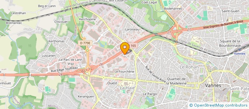 localisation de l'entreprise ART ATLANTIQUE FINANCES à VANNES