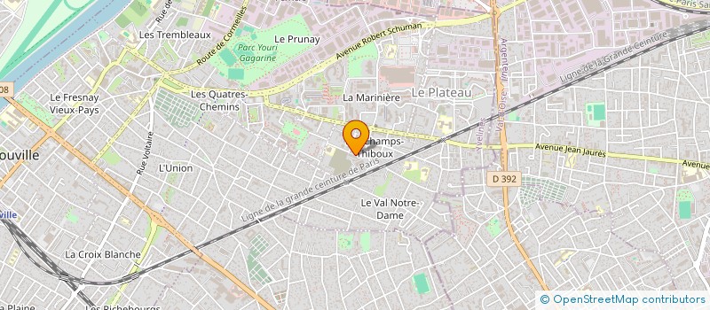 localisation de l'entreprise ART ATTITUDE  SARTROUVILLE