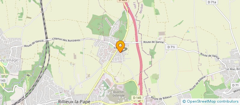 localisation de l'entreprise ART AUTO  RILLIEUX-LA-PAPE