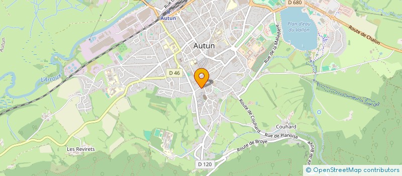 localisation de l'entreprise ART#AUTUN  AUTUN