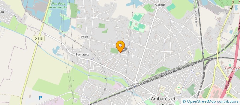 localisation de l'entreprise ART'BAT  AMBARES-ET-LAGRAVE