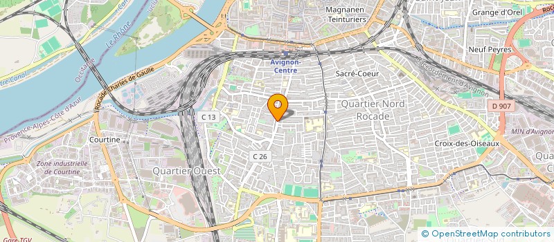 localisation de l'entreprise ART & BAT à AVIGNON