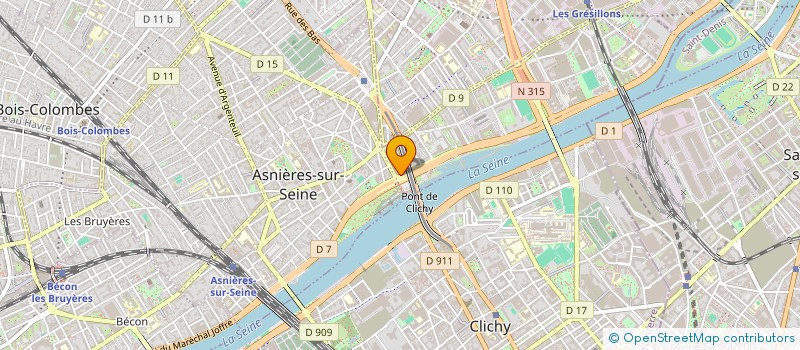 localisation de l'entreprise ART BAT  ASNIERES-SUR-SEINE