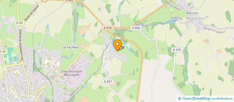 localisation de l'entreprise ART BAT à MAGNY-LE-DESERT