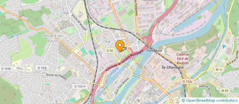 localisation de l'entreprise ART-BAT CONSULTANT SARL à METZ