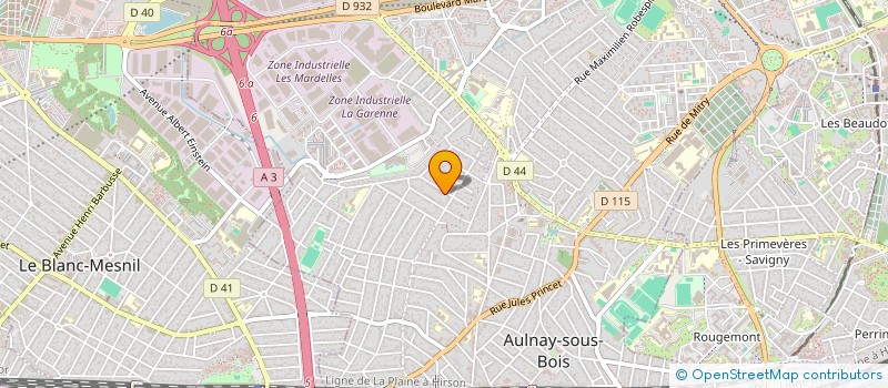 localisation de l'entreprise ART BAT DECORATION  AULNAY-SOUS-BOIS