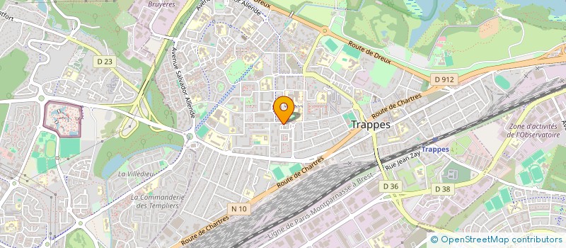 localisation de l'entreprise ART BATI 78 à TRAPPES
