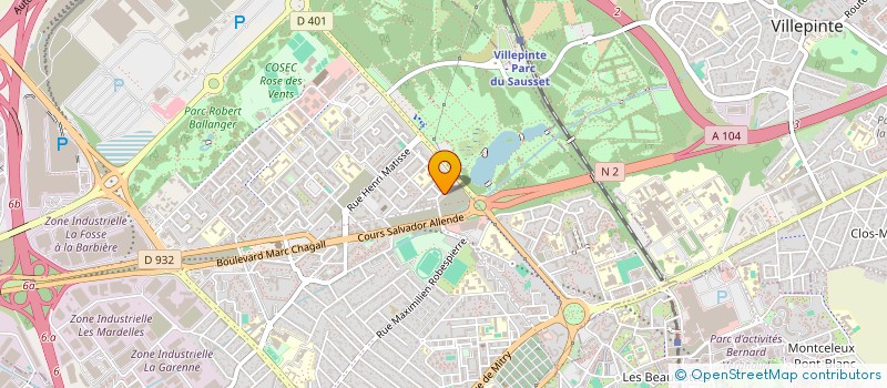 localisation de l'entreprise ART BATI à AULNAY-SOUS-BOIS