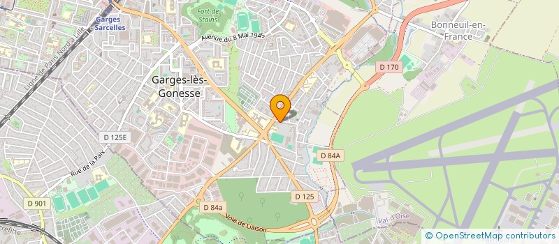 localisation de l'entreprise ART BATIMENT  GARGES-LES-GONESSE