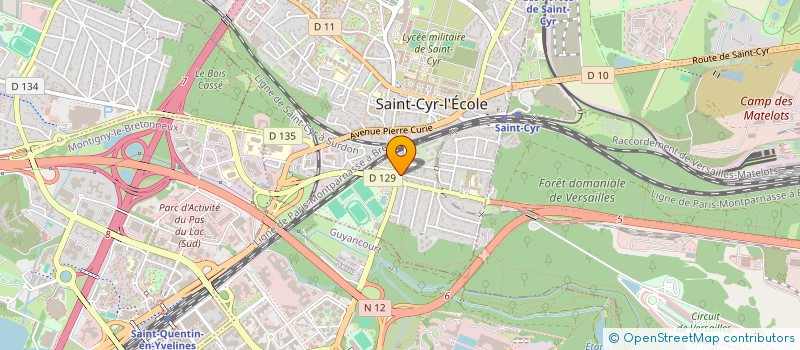 localisation de l'entreprise ART BATIMENT SERVICES ET RENOVATION à SAINT-CYR-L'ECOLE