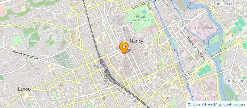 localisation de l'entreprise ART BEAUTY à NANCY