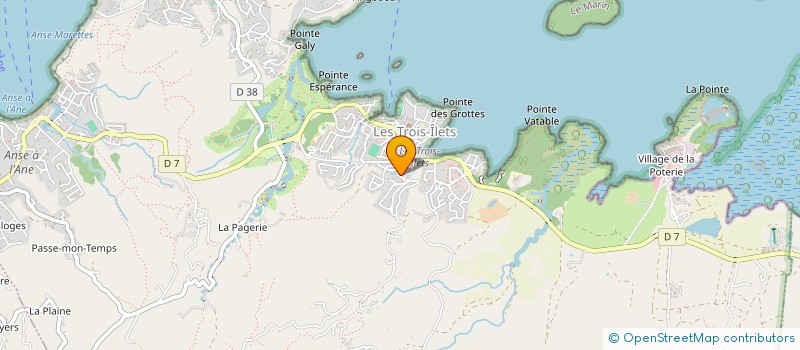 localisation de l'entreprise ART BETON CARAIBES à LES TROIS-ILETS
