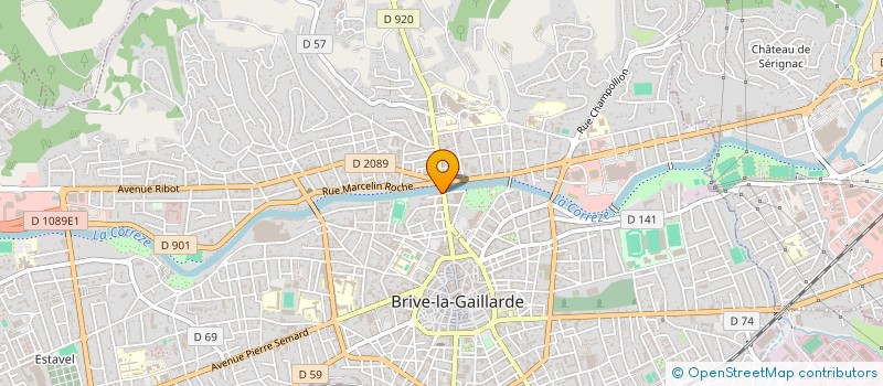localisation de l'entreprise ART BLOC à BRIVE-LA-GAILLARDE