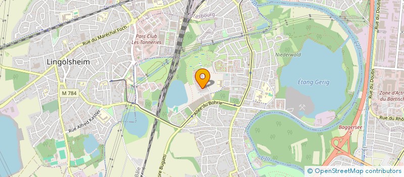 localisation de l'entreprise ART BOHRIE CULTURE  OSTWALD