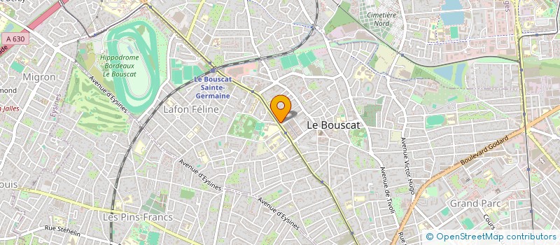 localisation de l'entreprise ART BOIS AQUITAINE à LE BOUSCAT