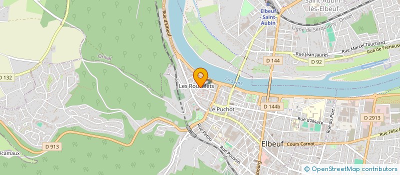 localisation de l'entreprise ART BOIS DECO à ELBEUF