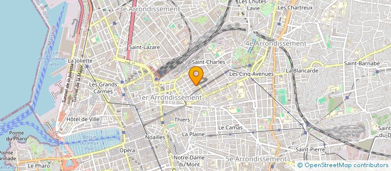 localisation de l'entreprise ART BRODERIE CREATION ET SERIGRAPHIE APP à MARSEILLE