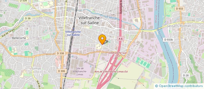 localisation de l'entreprise ART BRUT EN COMPAGNIE à VILLEFRANCHE-SUR-SAONE