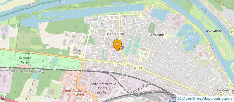 localisation de l'entreprise ART BTP  MANTES-LA-JOLIE