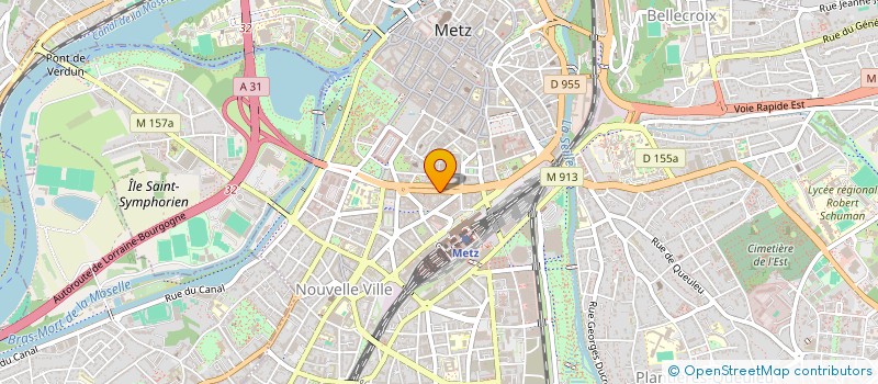 localisation de l'entreprise ART BY YAMNA à METZ