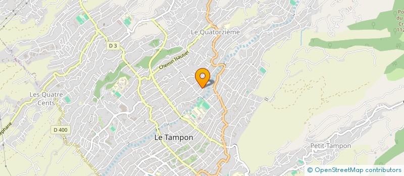 localisation de l'entreprise ART C AND C  LE TAMPON