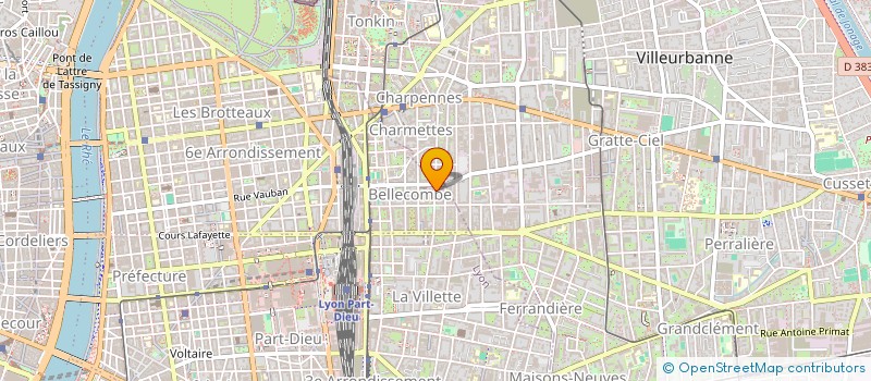 localisation de l'entreprise ART-C5 à LYON