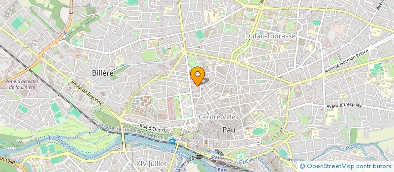 localisation de l'entreprise ART CAN MAKE THE DIFFERENCE à PAU