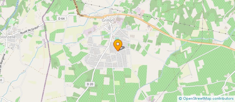 localisation de l'entreprise ART CARO FRANCE à GRILLON