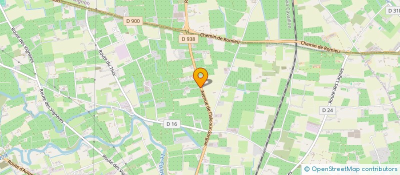 localisation de l'entreprise ART CARRELAGE  CAVAILLON