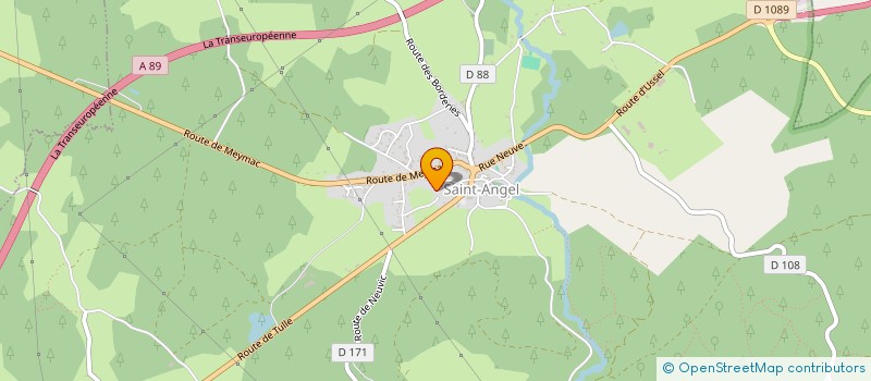 localisation de l'entreprise ART CARRELAGE  SAINT-ANGEL