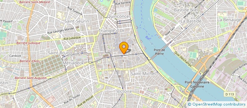 localisation de l'entreprise ART-CASH.COM à BORDEAUX