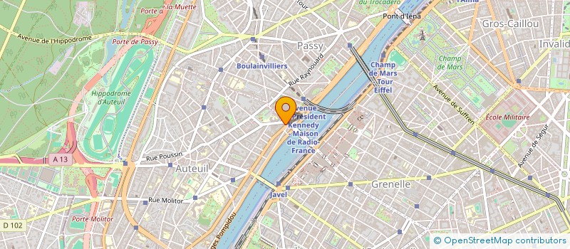 localisation de l'entreprise ART-CAST  PARIS