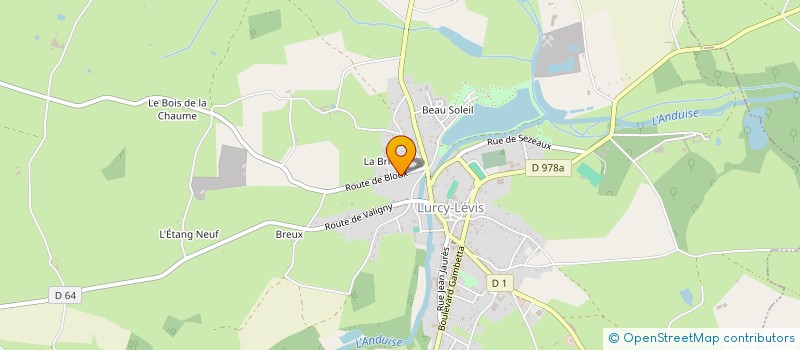 localisation de l'entreprise ART CERAMIQUE DE COULEUVRE à COULEUVRE