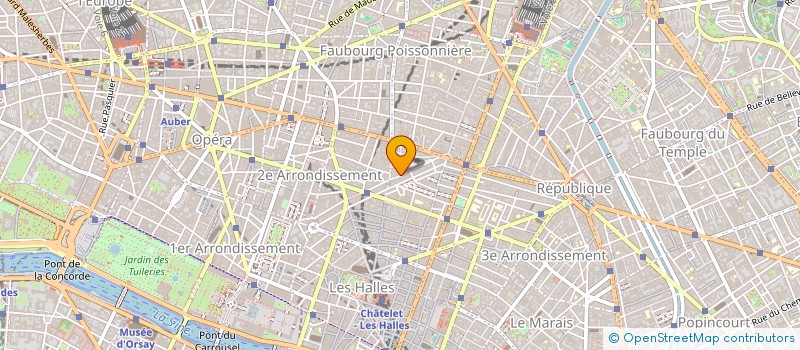localisation de l'entreprise ART CHAUD à PARIS