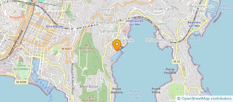 localisation de l'entreprise ART CLASSIC SELLERIE à VILLEFRANCHE-SUR-MER