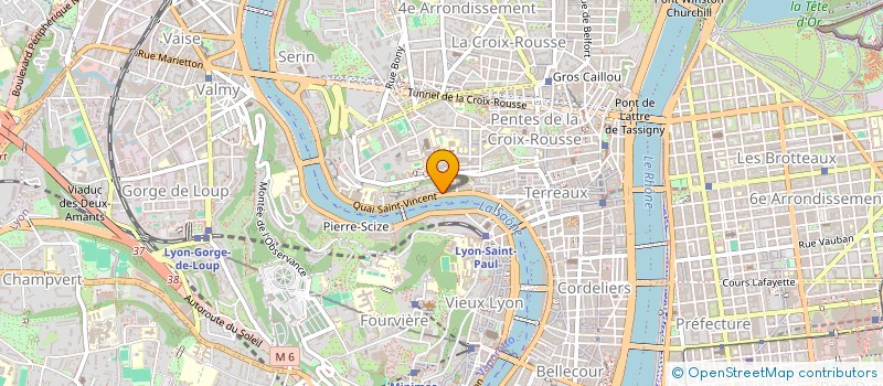 localisation de l'entreprise ART & CO à LYON