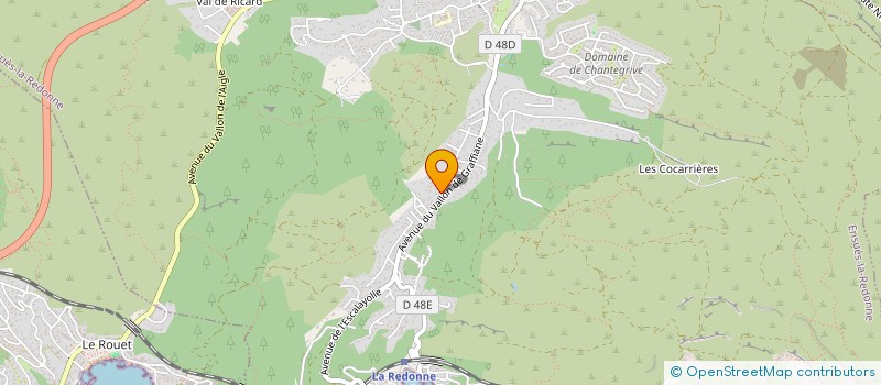 localisation de l'entreprise ART & CO  ENSUES-LA-REDONNE