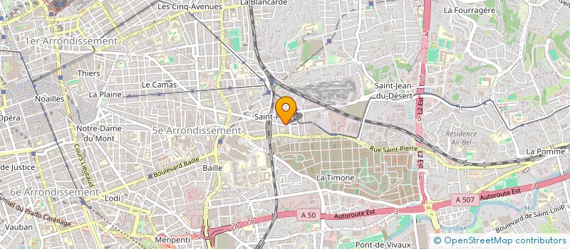 localisation de l'entreprise ART COLLECTION ORGANISATION à MARSEILLE