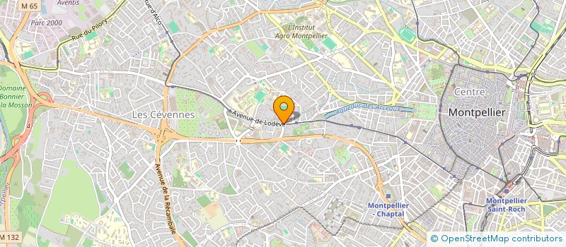 localisation de l'entreprise ART & COM MONTPELLIER à MONTPELLIER