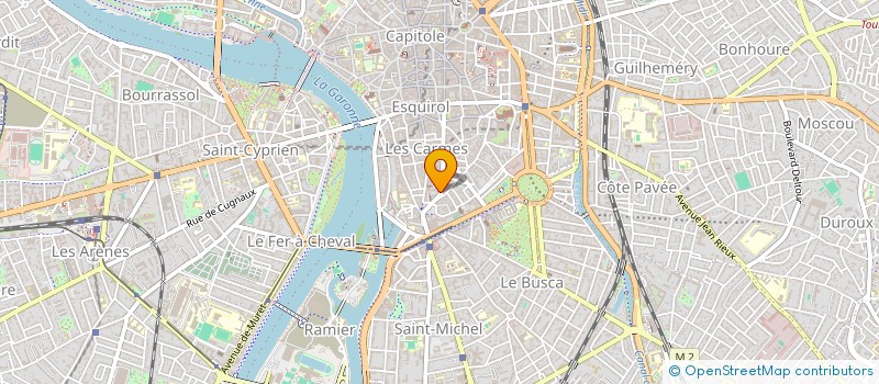 localisation de l'entreprise ART'COMPTA  TOULOUSE