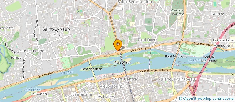 localisation de l'entreprise ART CONCEPT  TOURS