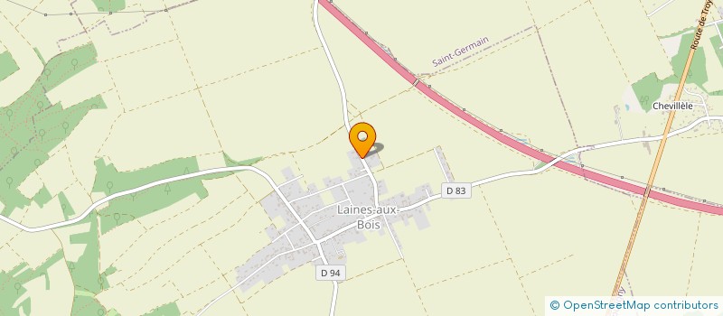 localisation de l'entreprise ART CONCEPT  LAINES-AUX-BOIS