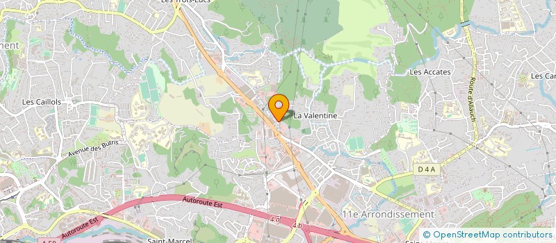 localisation de l'entreprise ART CONCEPT à MARSEILLE