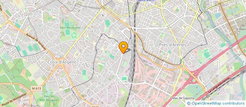 localisation de l'entreprise ART CONCEPT DEVELOPPEMENT INFORMATIQUE à MONTPELLIER