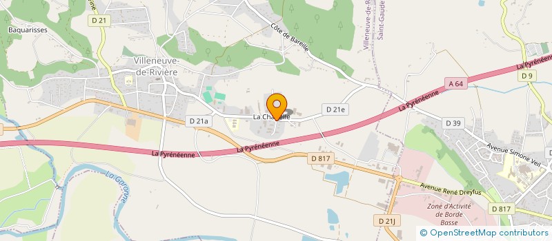 localisation de l'entreprise ART CONCEPT DU COLUMBARIUM  VILLENEUVE-DE-RIVIERE