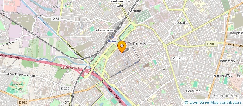 localisation de l'entreprise ART CONCEPT INTERNATIONAL  REIMS