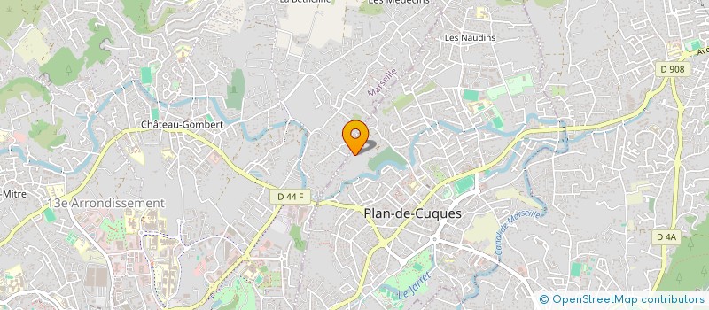 localisation de l'entreprise ART CONCEPT PAYSAGES à PLAN-DE-CUQUES